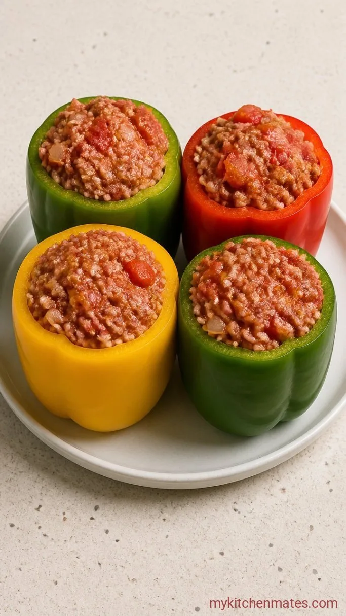 Step 2: Stuff the Bell Peppers