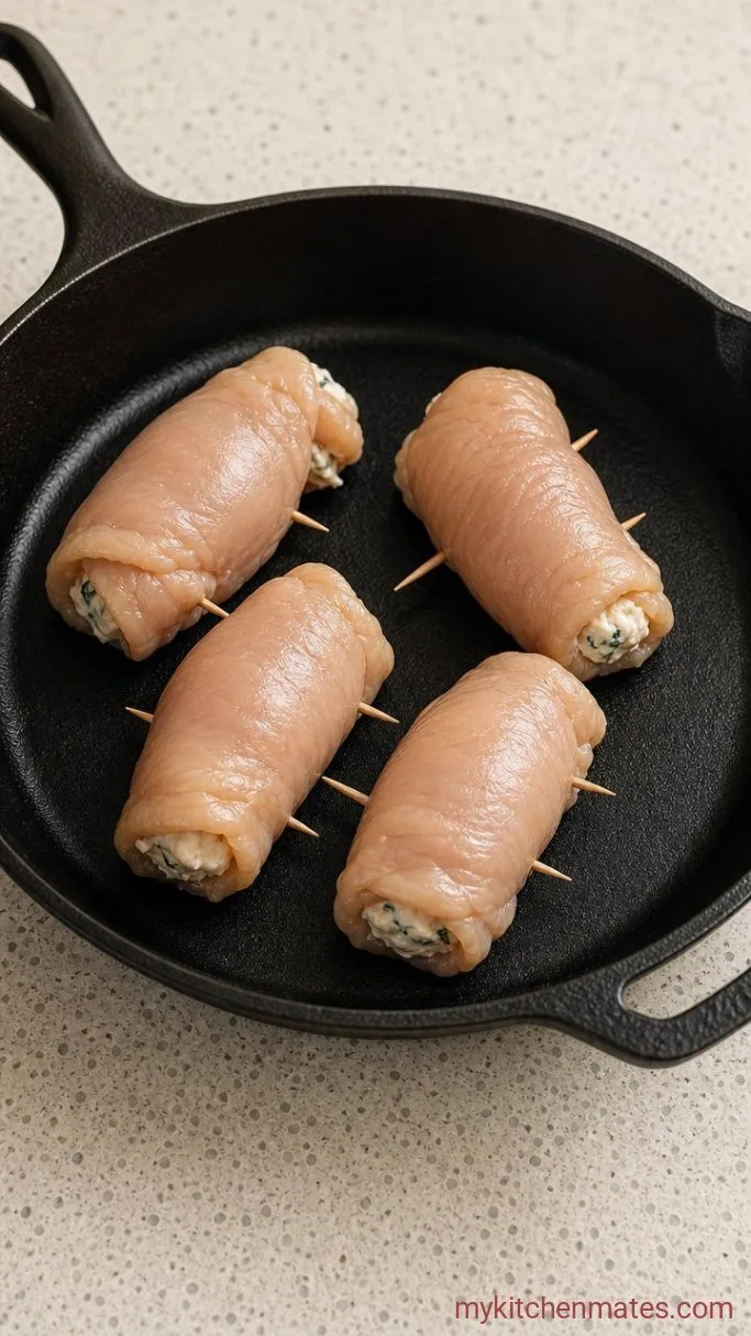 Step 2: Stuff the Chicken Breasts