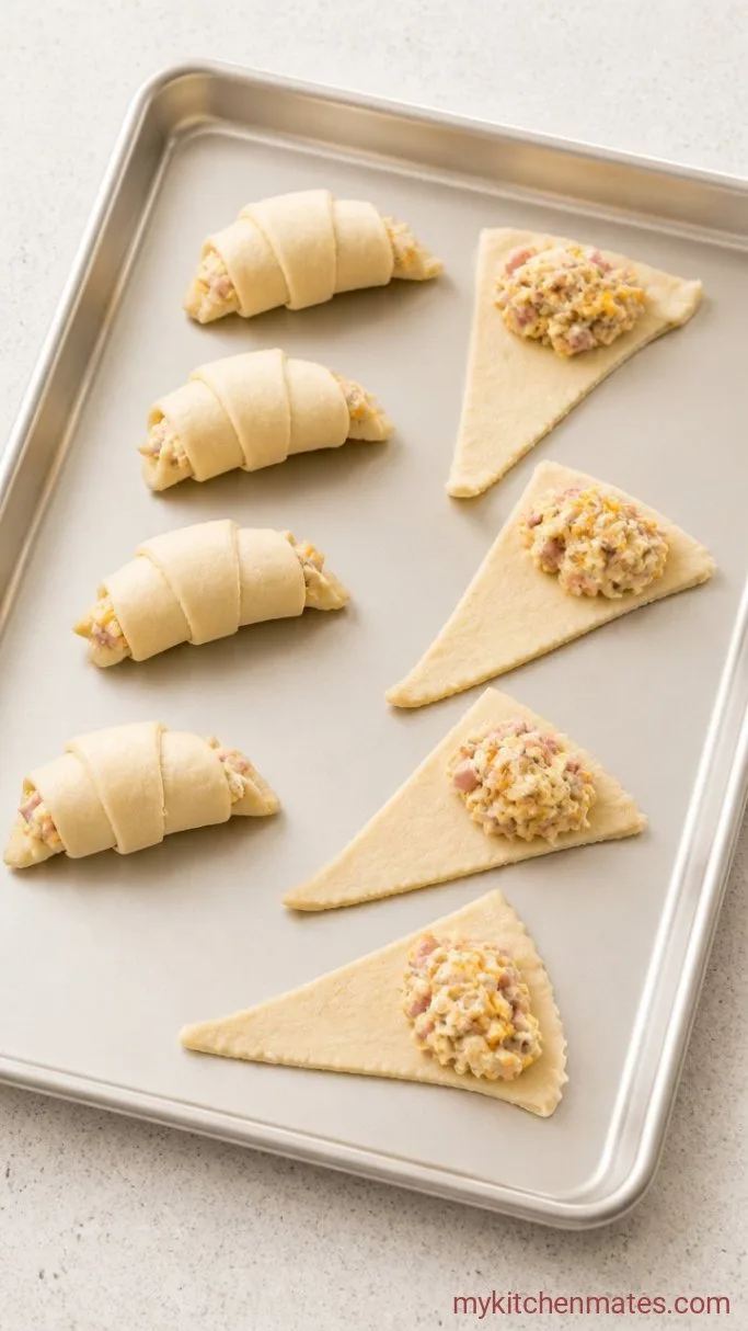 Step 2: Stuff the Crescent Dough