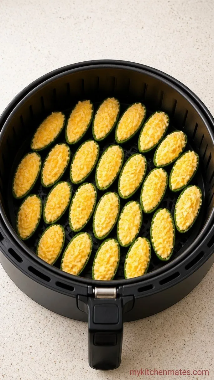 Crispy Air Fryer Jalapeno Poppers (Ready in Under 20 Minutes) Step 2: Stuff the Peppers
