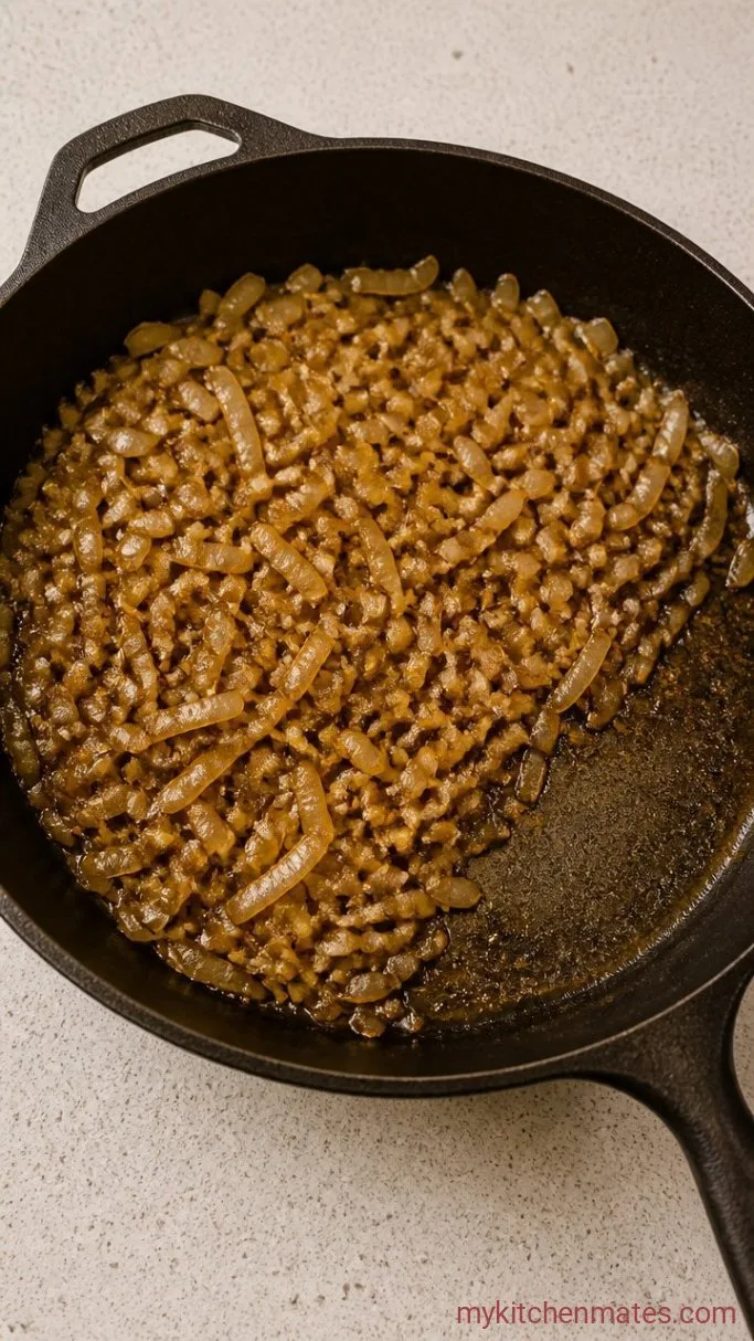 Step 2: Sweat the Onion and Garlic