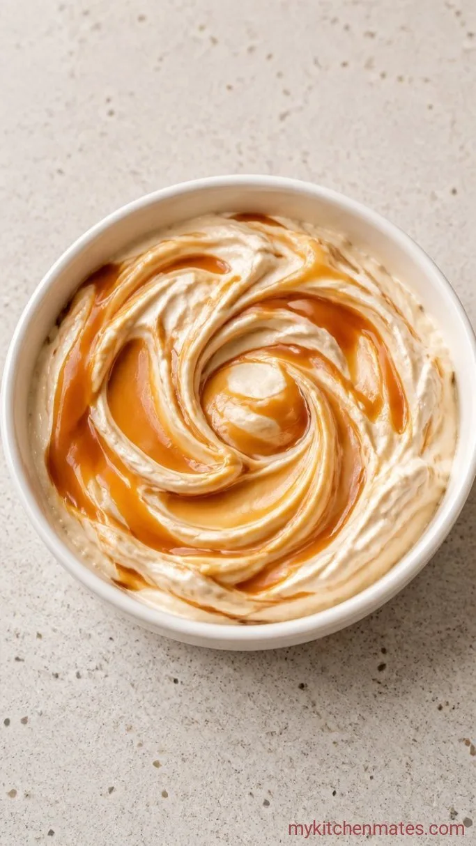 Step 2: Swirl in the Caramel