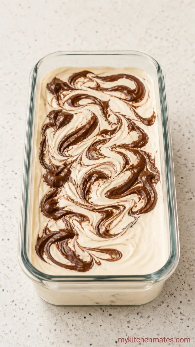Step 2: Swirl in the Nutella