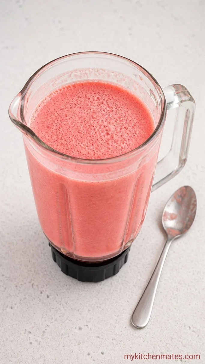 3-Ingredient Fresh Watermelon Milkshake Step 2: Taste and Adjust