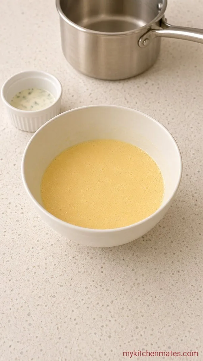 Step 2: Temper the Egg Yolks
