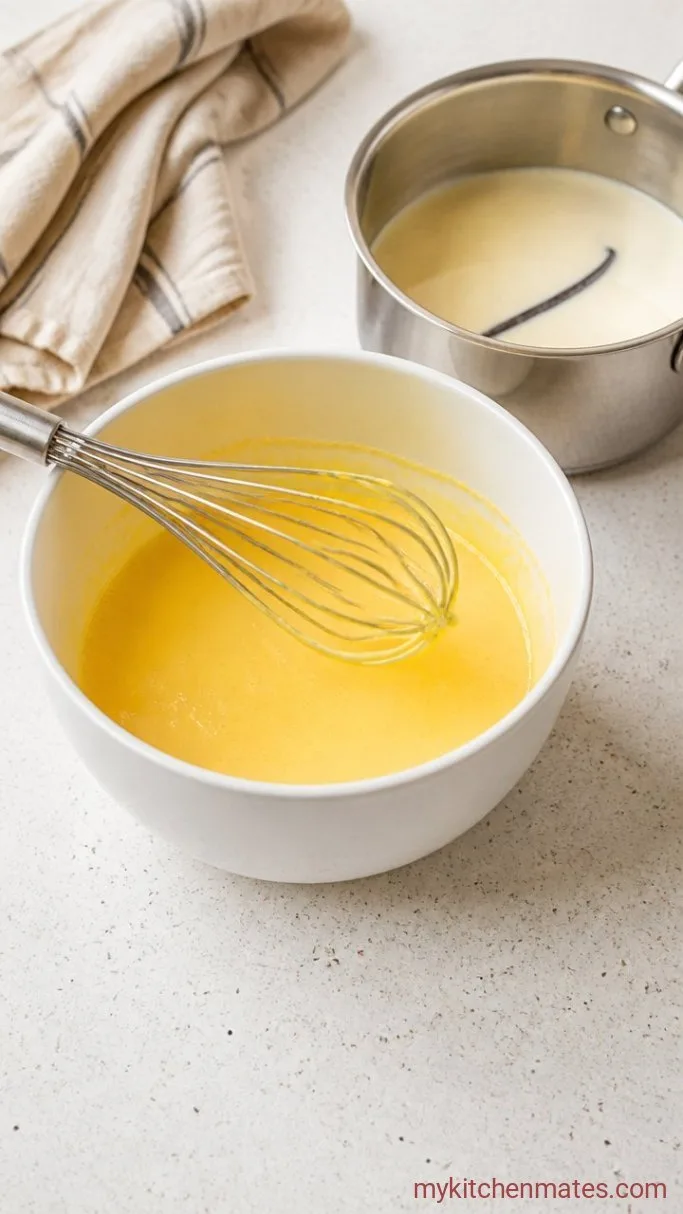 Step 2: Temper the Egg Yolks