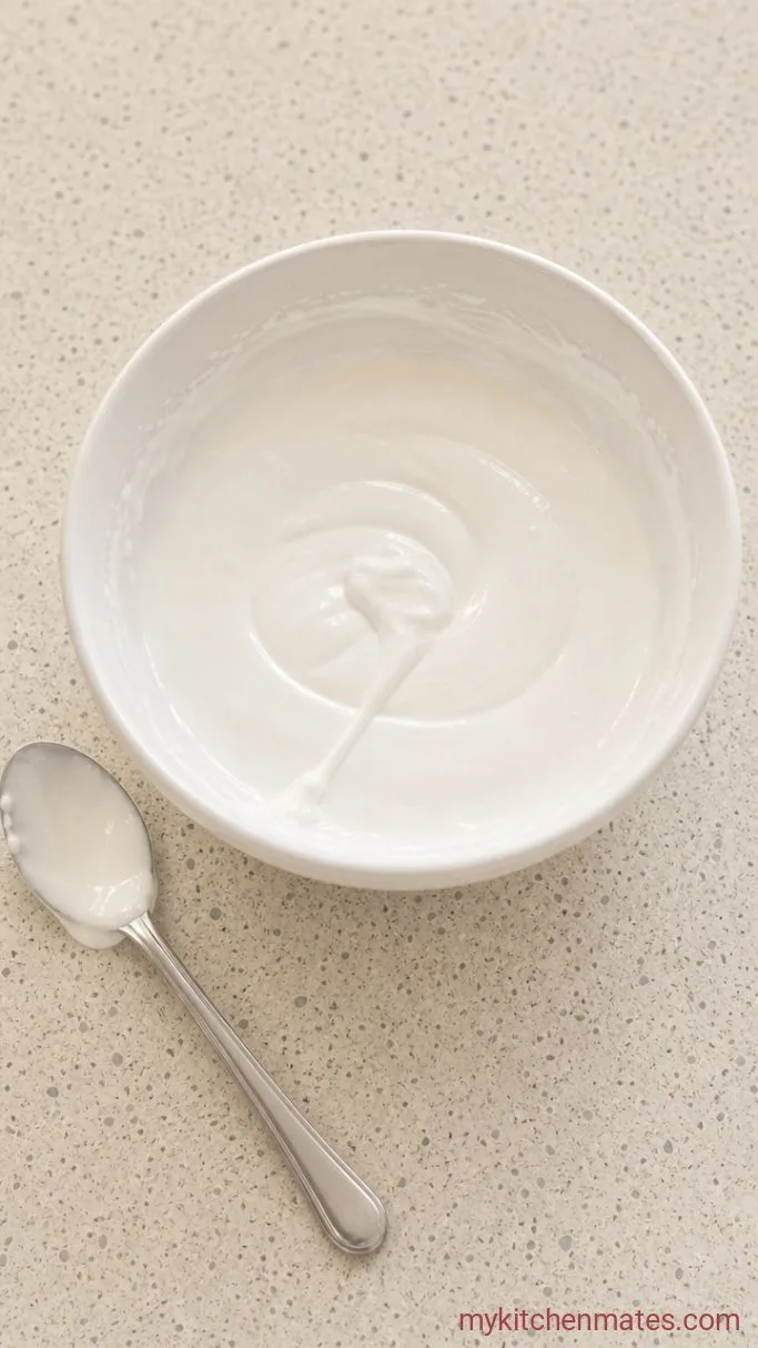 4-Ingredient Sugar Cookie Icing That Hardens Step 2: Thin the Icing to the Right Consistency