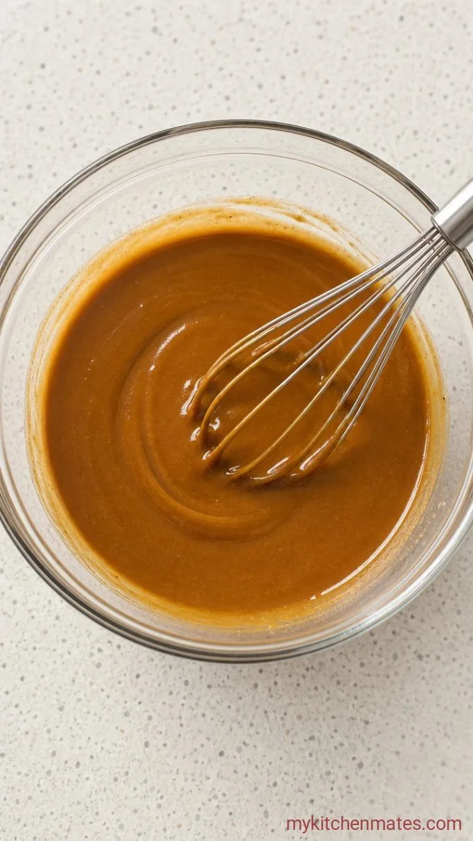 5-Minute Classic Peanut Sauce Step 2: Thin with Water