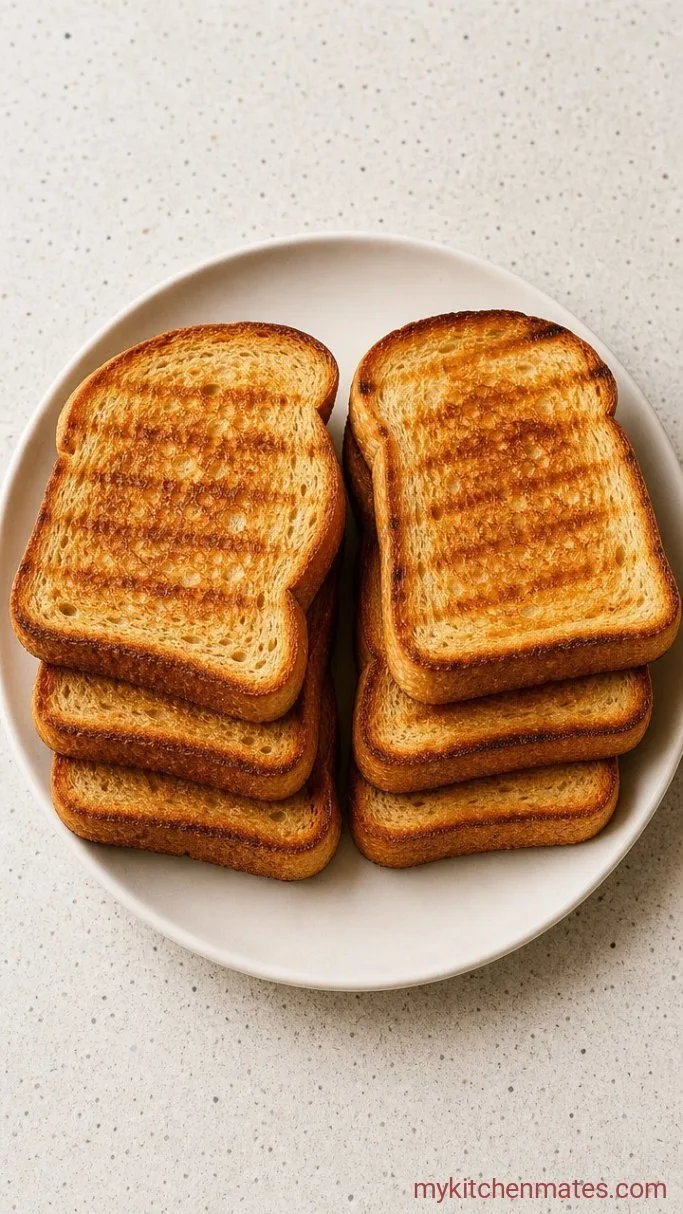 Triple-Decker Turkey Club Sandwich Step 2: Toast the Bread