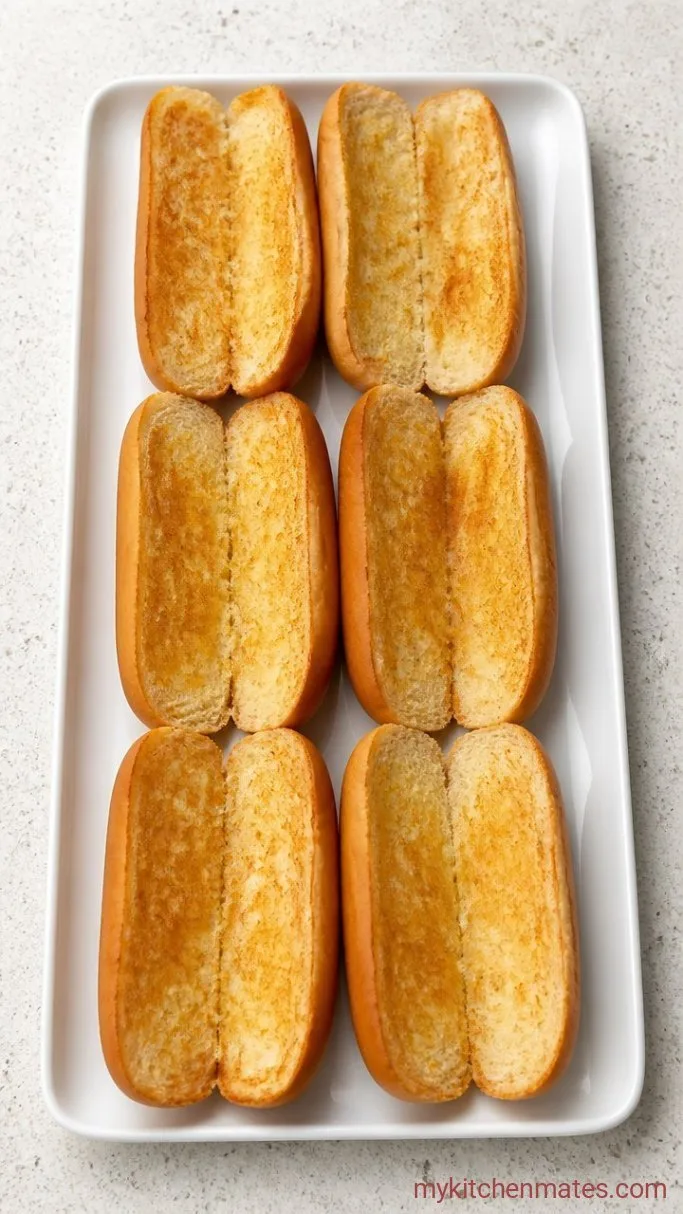 Step 2: Toast the Buns