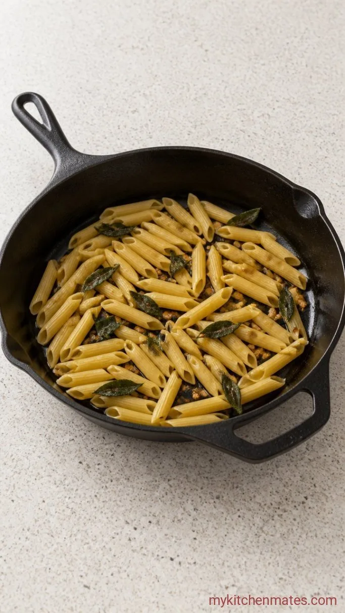 Step 2: Toast the Dry Pasta