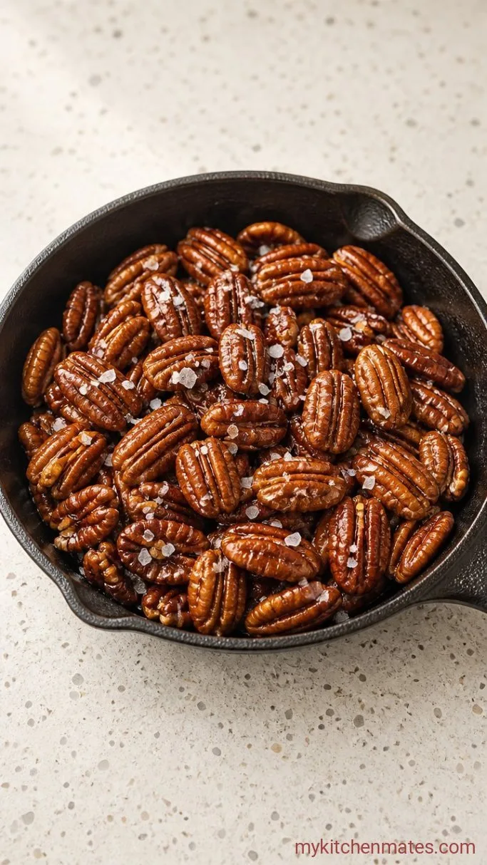 Step 2: Toast the Maple Pecans