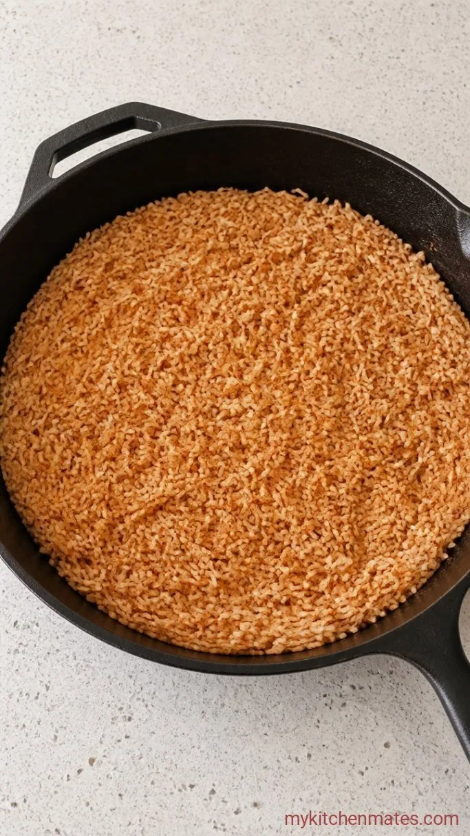 Step 2: Toast the Rice and Spices