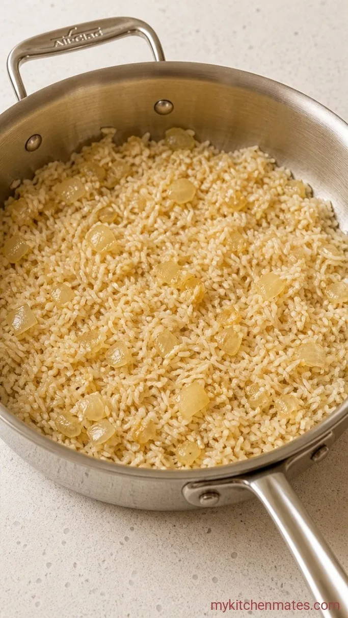 Step 2: Toast the Rice