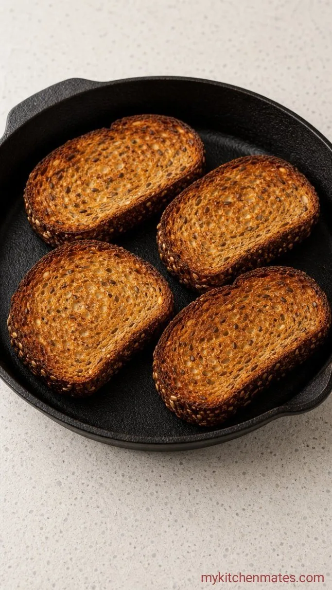 Step 2: Toast the Rye Bread