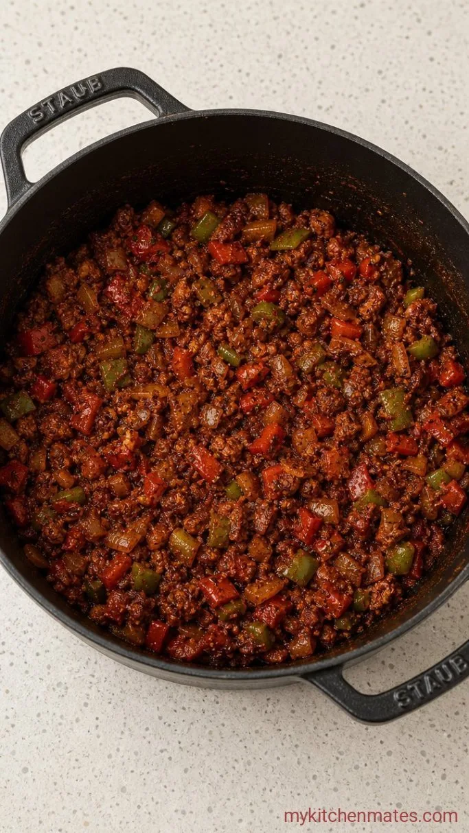 Step 2: Toast the Spices and Tomato Paste