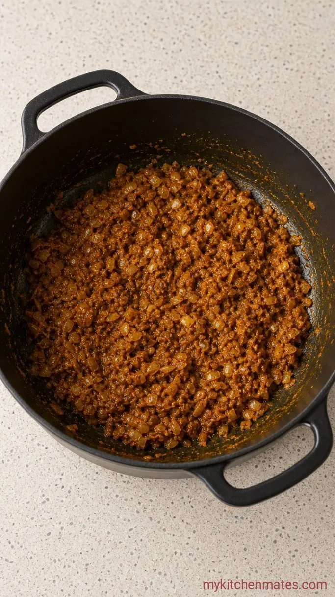 30-Minute Coconut Curry Lentil Soup Step 2: Toast the Spices