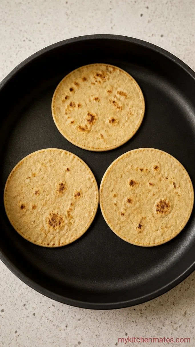 Step 2: Toast the Tortillas