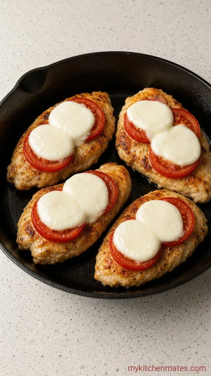 Step 2: Top with Tomatoes and Mozzarella