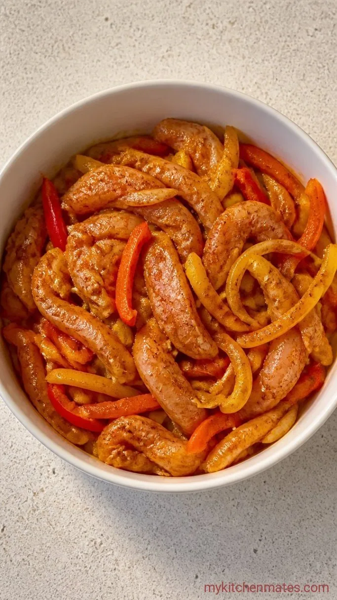 Step 2: Toss the Chicken and Vegetables
