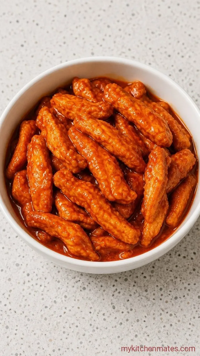 Step 2: Toss the Chicken in Buffalo Sauce