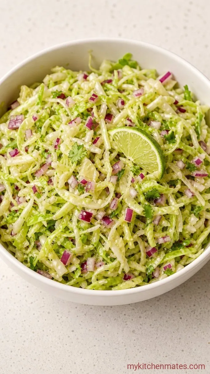 Step 2: Toss the Lime Slaw