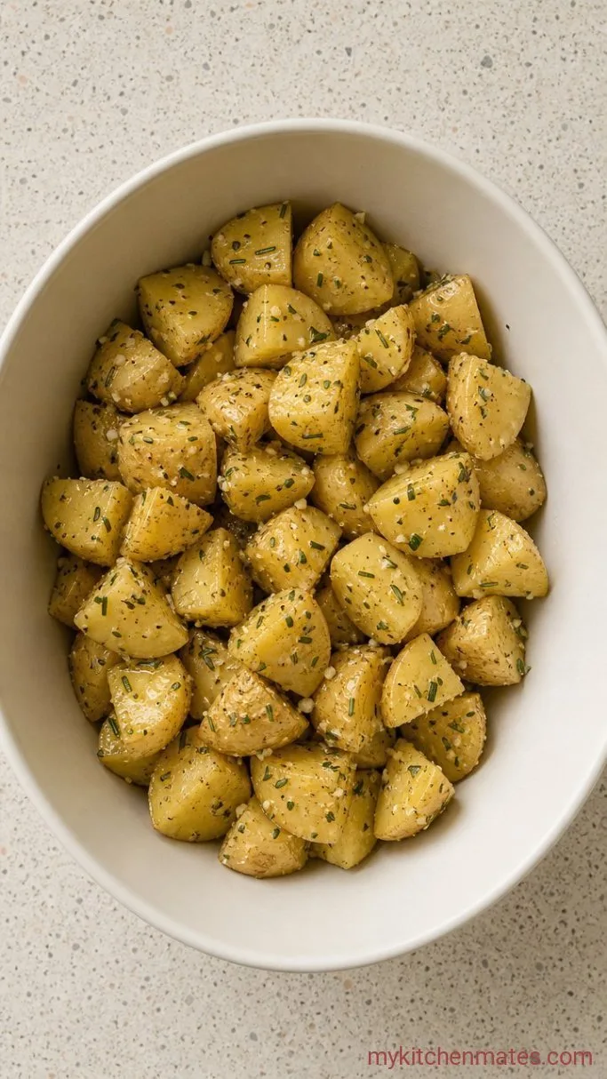 Step 2: Toss the Potatoes