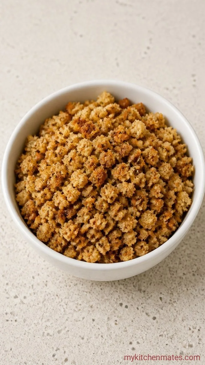 Step 2: Toss the Stuffing Topping