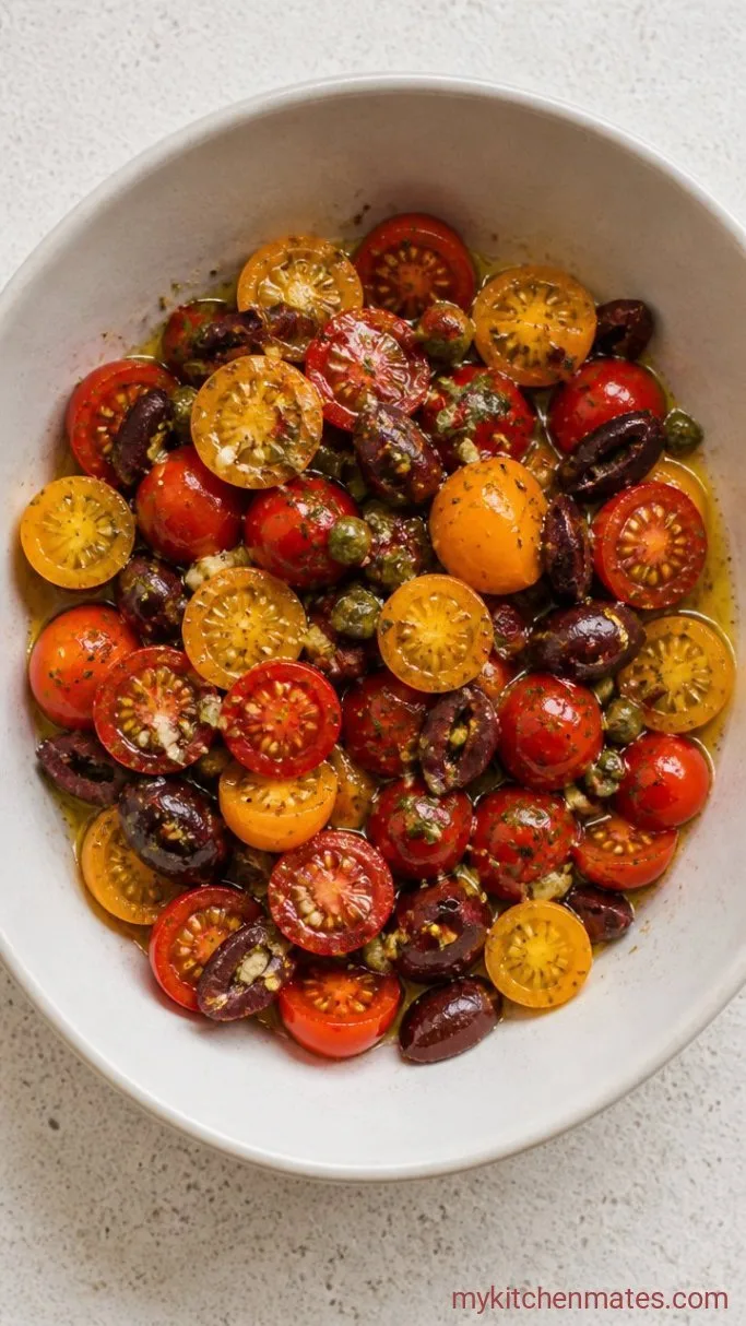 Step 2: Toss the Tomato Mixture