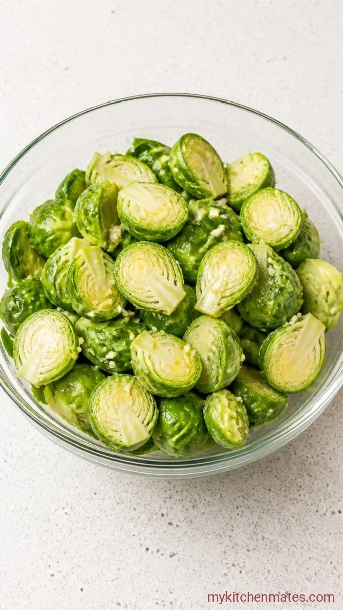 Step 2: Toss with Oil and Garlic