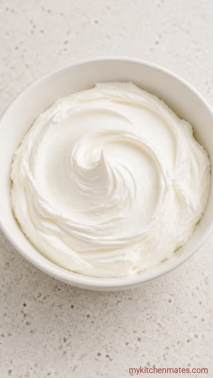 4-Ingredient Dairy-Free Cream Cheese Frosting Step 2: Whip in the Sugar and Vanilla