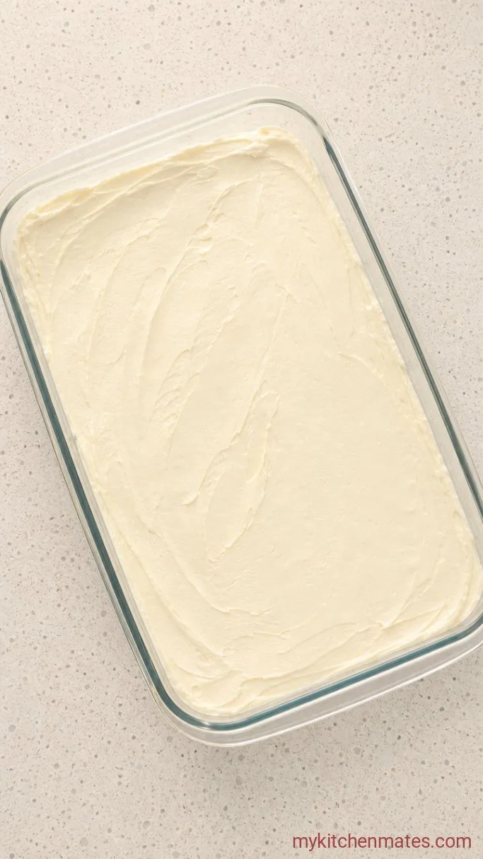 Step 2: Whip the Cream Cheese Layer