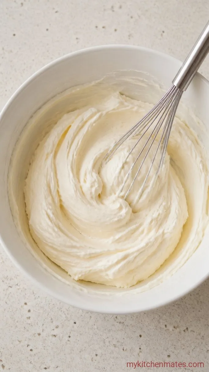 No-Bake Blueberry Cream Pie Step 2: Whip the Cream Filling
