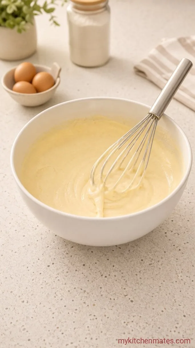 Rich Flourless Chocolate Truffle Cake Step 2: Whip the Eggs and Sugar