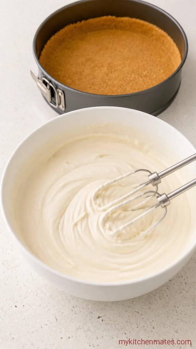 Cheesecake Factory Original Cheesecake Copycat Recipe Step 2: Whip the Filling