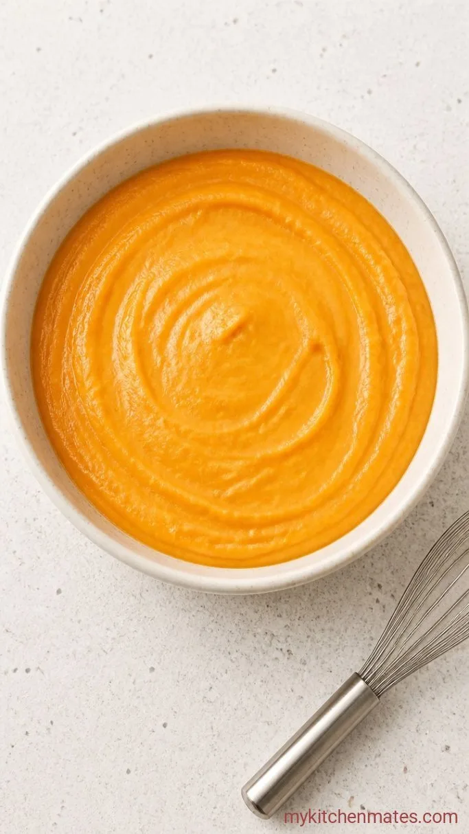 Creamy Gluten-Free Sweet Potato Casserole with Pecan Crumble Step 2: Whip the Filling