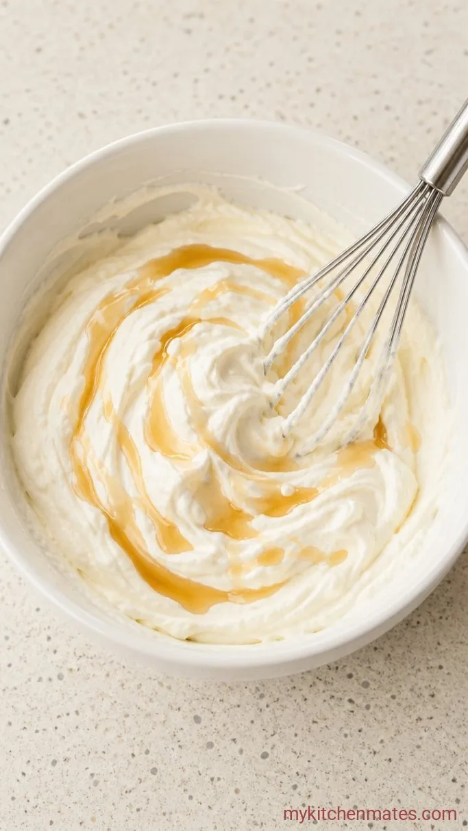 4-Ingredient Watermelon Birthday Cake (No Bake) Step 2: Whip the Frosting