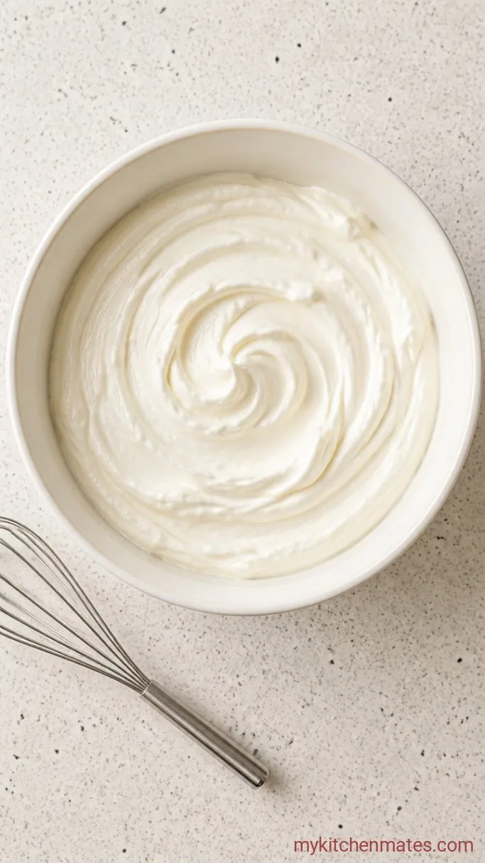 5-Minute Blueberry Parfait Cups Step 2: Whip the Yogurt