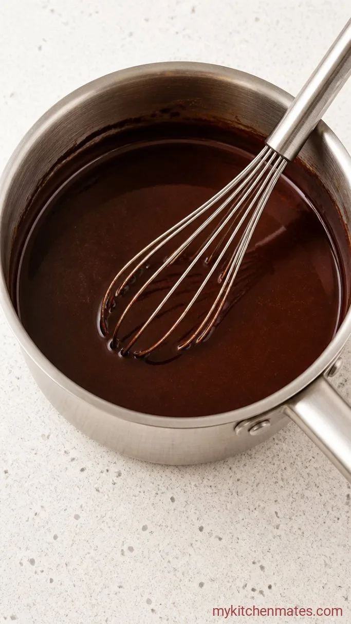 Step 2: Whisk in the Chocolate