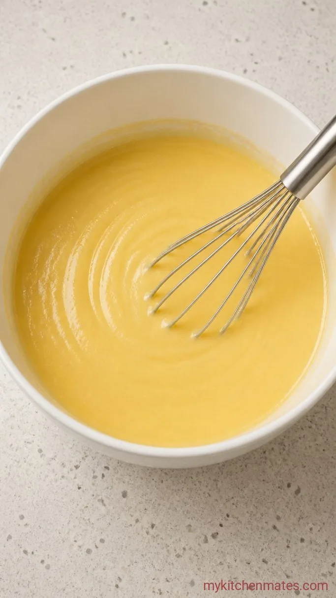 Step 2: Whisk in the Egg and Vanilla