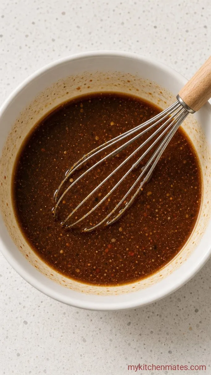 5-Minute Classic Stir Fry Sauce Step 2: Whisk in the Liquids
