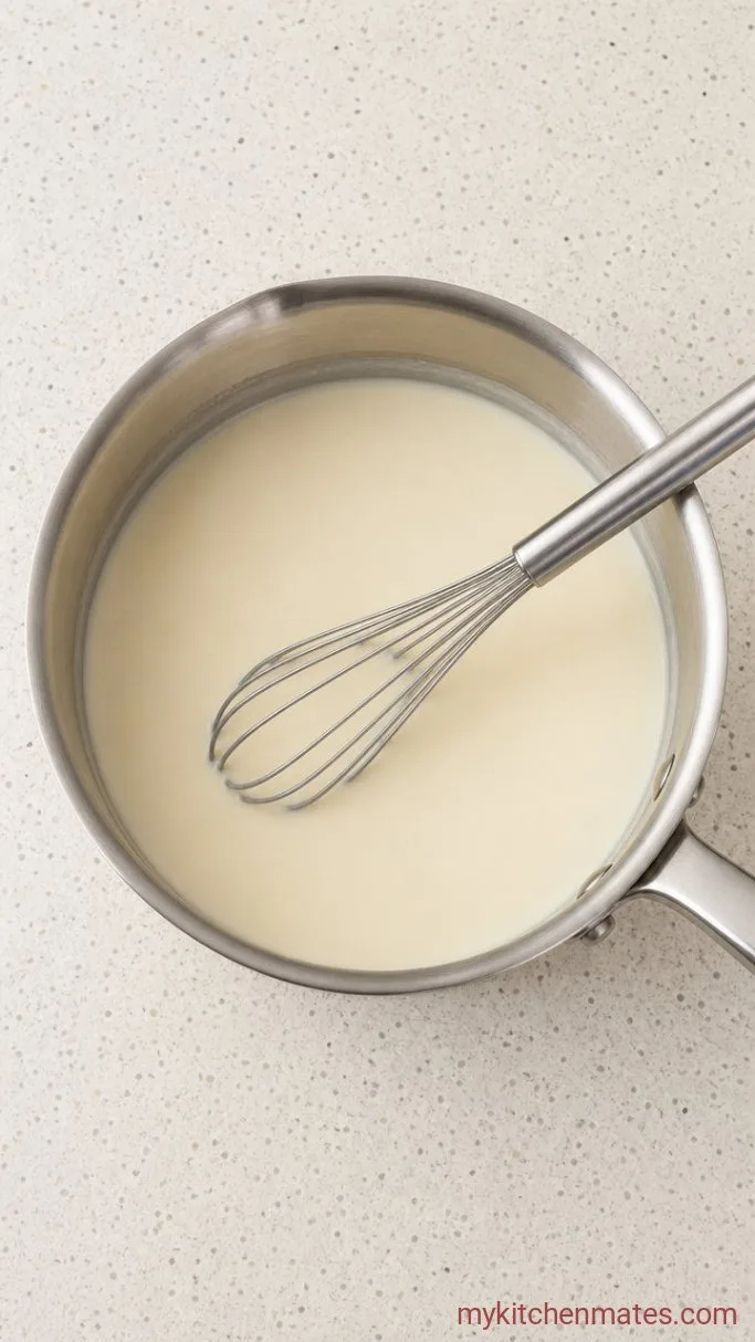 Step 2: Whisk in the Milk
