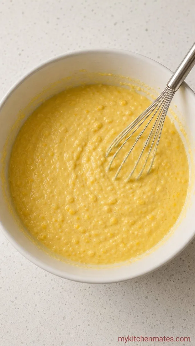 Step 2: Whisk the Cornbread Topping