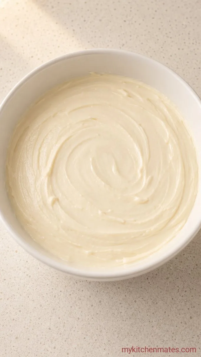 Step 2: Whisk the Cream Cheese Layer