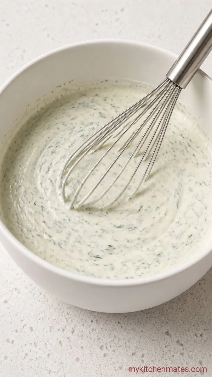 Step 2: Whisk the Creamy Dressing