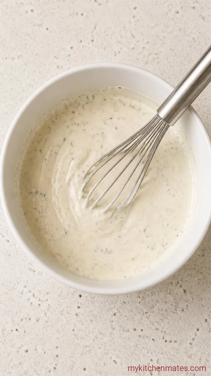 Step 2: Whisk the Creamy Ranch Dressing