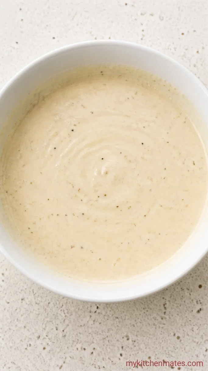 Creamy Chicken Spaghetti Casserole Step 2: Whisk the Creamy Sauce