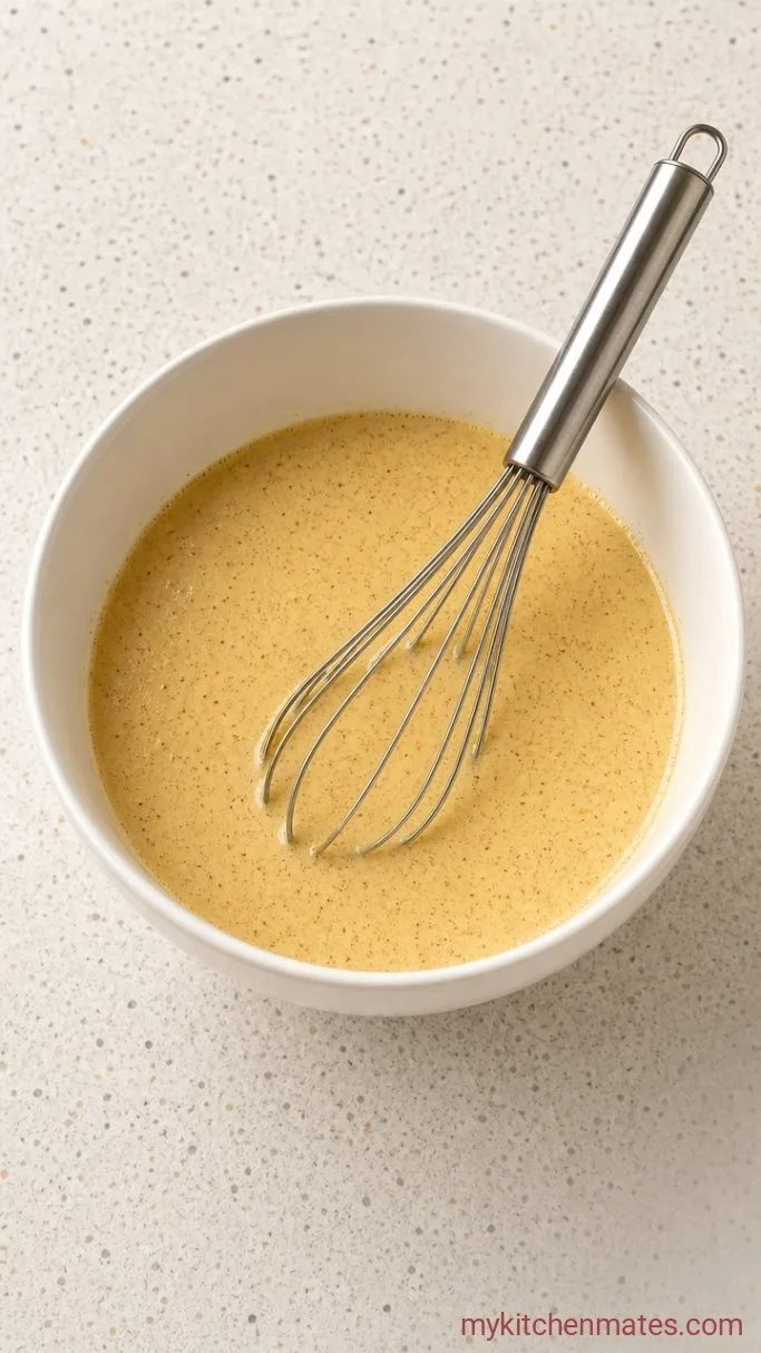 Gooey Cinnamon Roll Bread Pudding (Ready in 45 Minutes) Step 2: Whisk the Custard