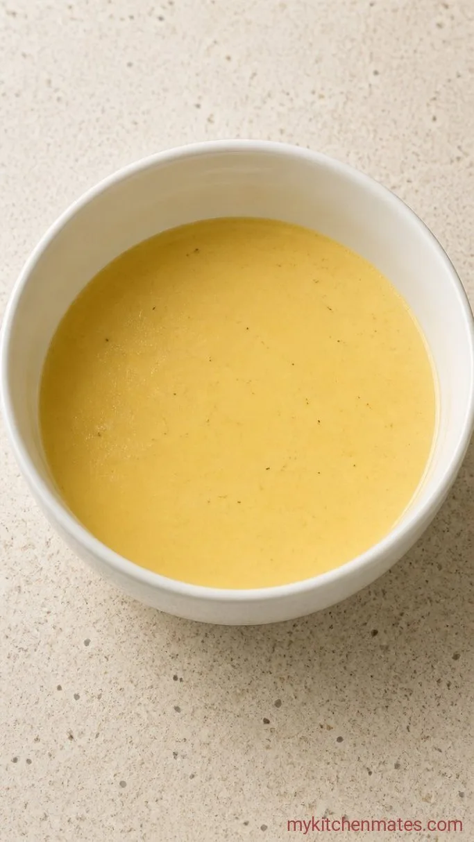 Make-Ahead Christmas Breakfast Casserole Step 2: Whisk the Custard