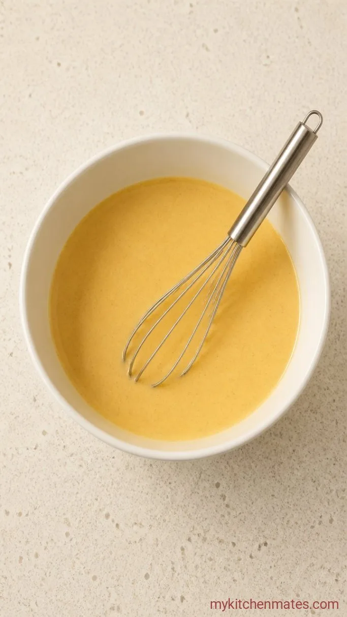 20-Minute Stuffed Cream Cheese French Toast Step 2: Whisk the Custard